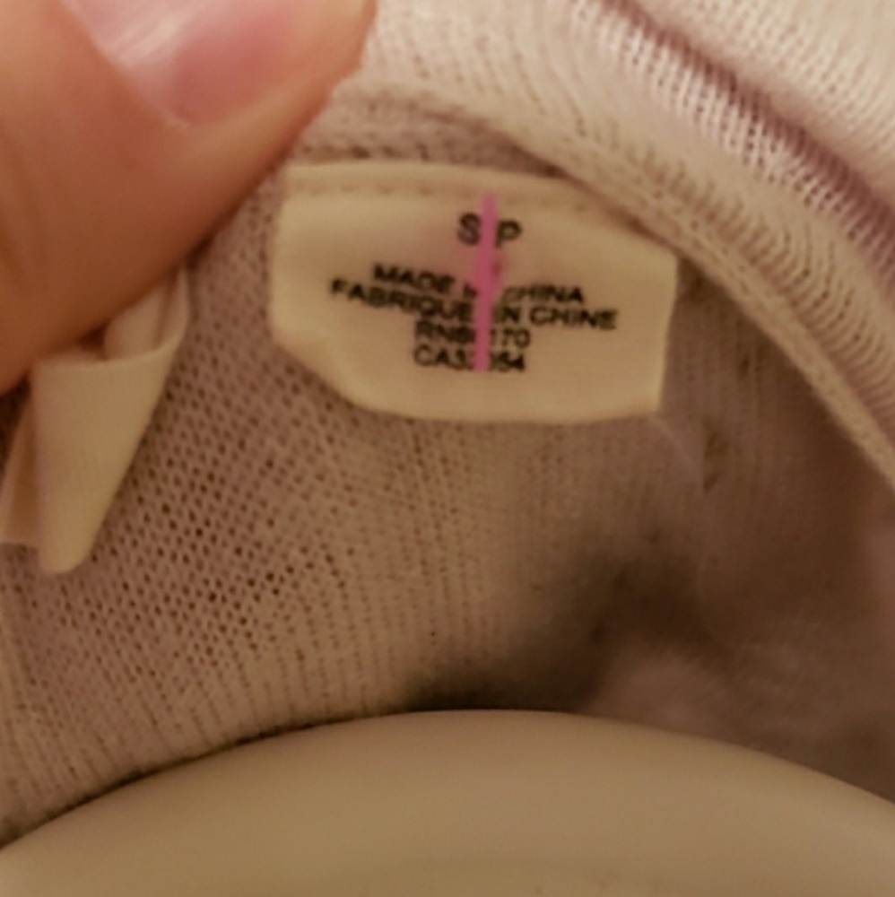 Anthropologie pinky Beige & Khaki Cowl Neck Sweater with Ruffle Detail - Picture 8 of 9